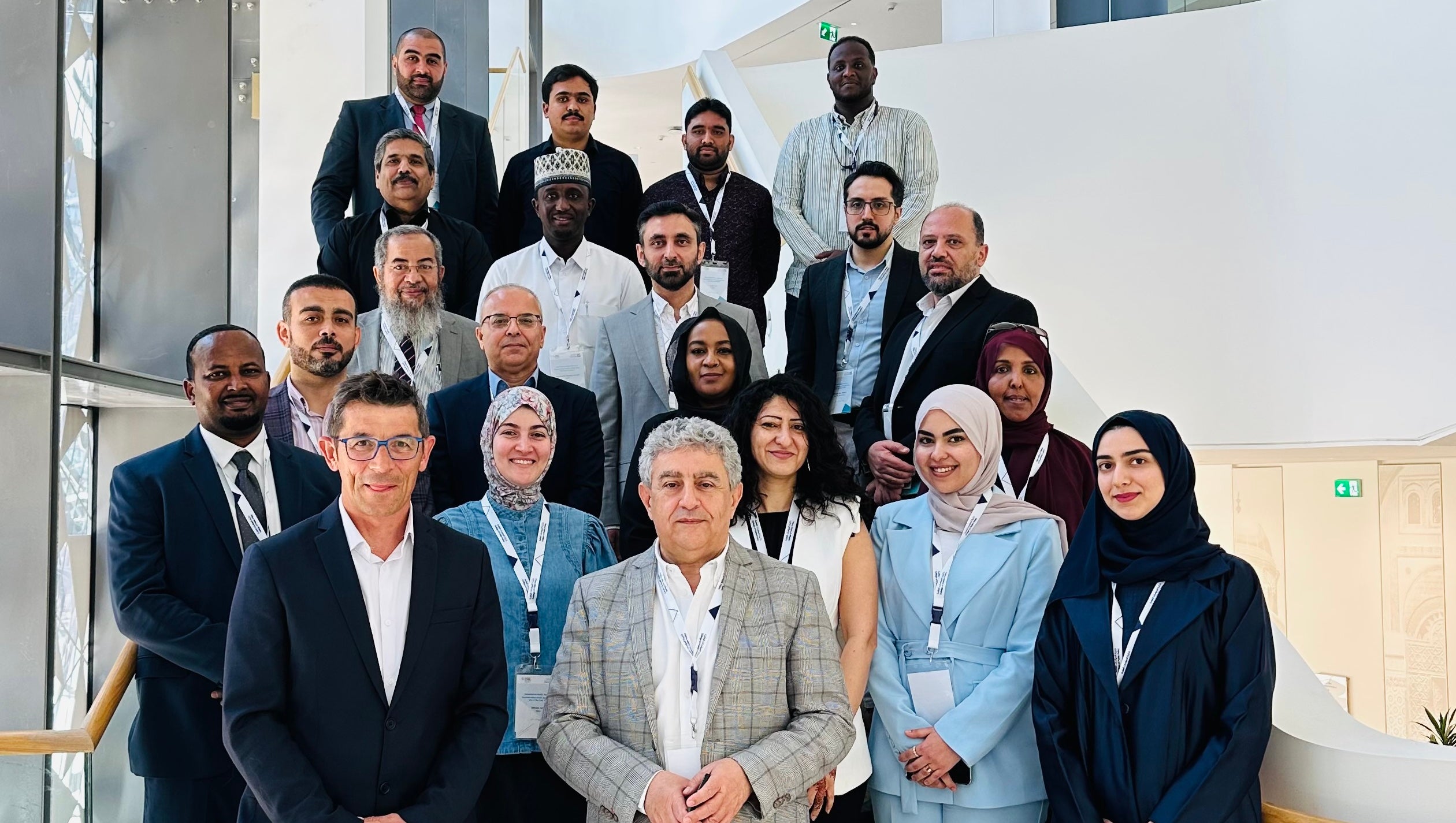 Dr. Sultan Barakat and course participants