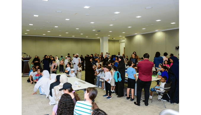 Local youth participate in one of the QCRI Creative Space Summer Camp 2023’s workshops.