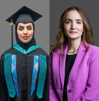 Dr. Diana Hassan and Sahar Al Naemi
