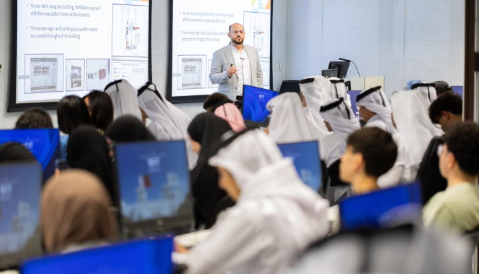 HBKU Welcomes New Students.