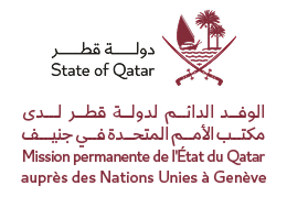 Mission permanente de lEtat du Qatar aupres des Nations Unies a Geneve LOGO