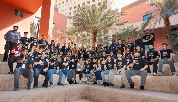 Participants conducting lab experiences