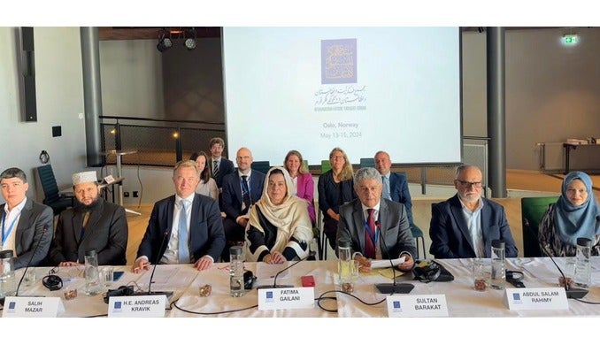 HBKU’s College of Public Policy Convenes the Ninth Session of the Afghanistan Future Thought Forum