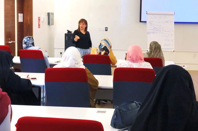 HBKU Press holds a literary workshop open to the public, titled Hakaya Maraya
