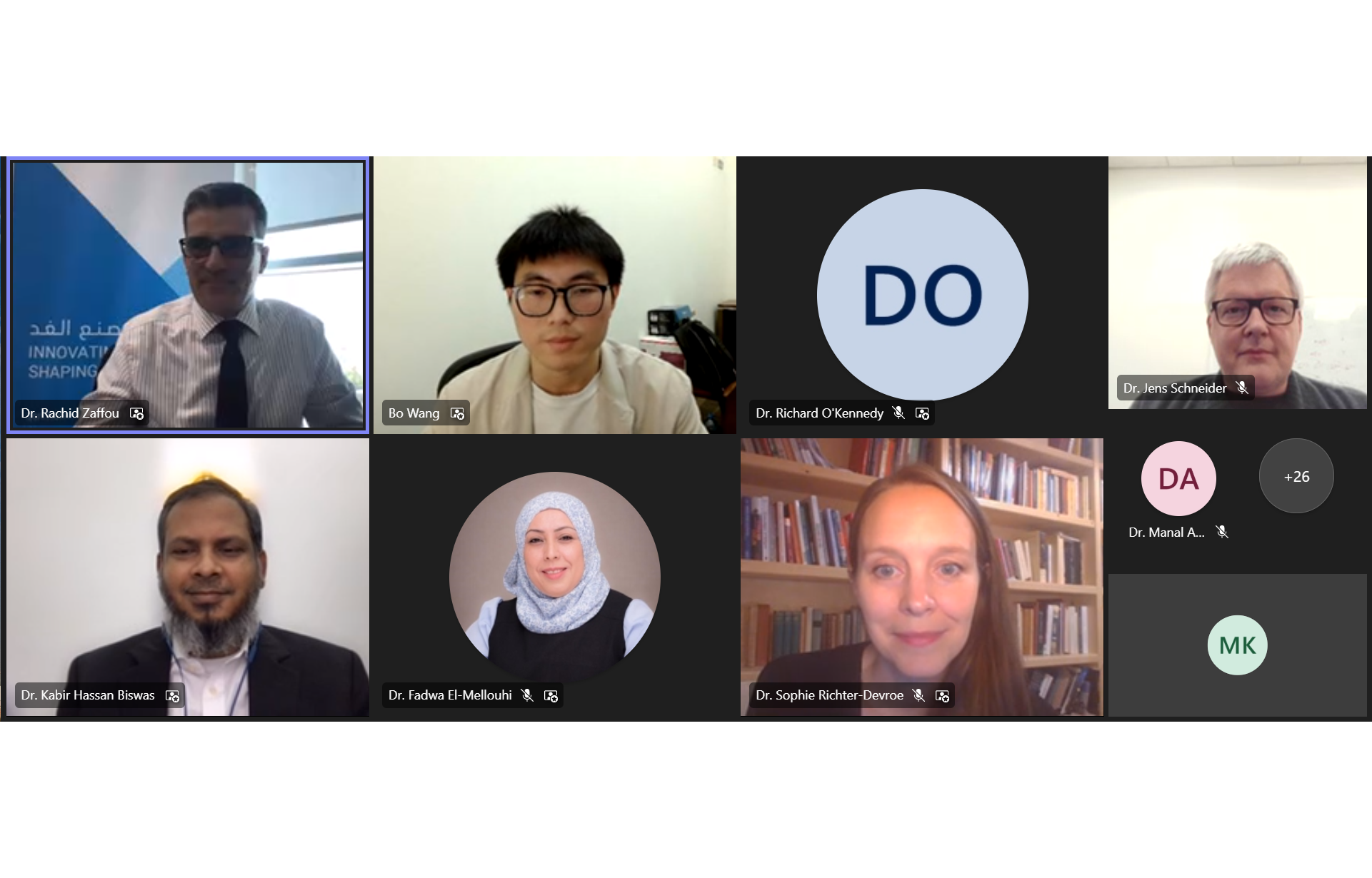 Participants in the second event of “Thematic Research Highlights Series” learned about four active projects