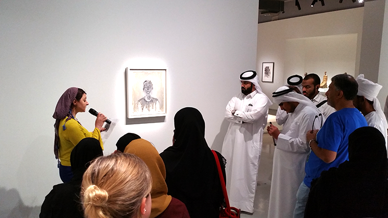 Convergence Point: HBKU Students Apply Audiovisual Translation Technology to Make Art Accessible tothe Visually Impaired