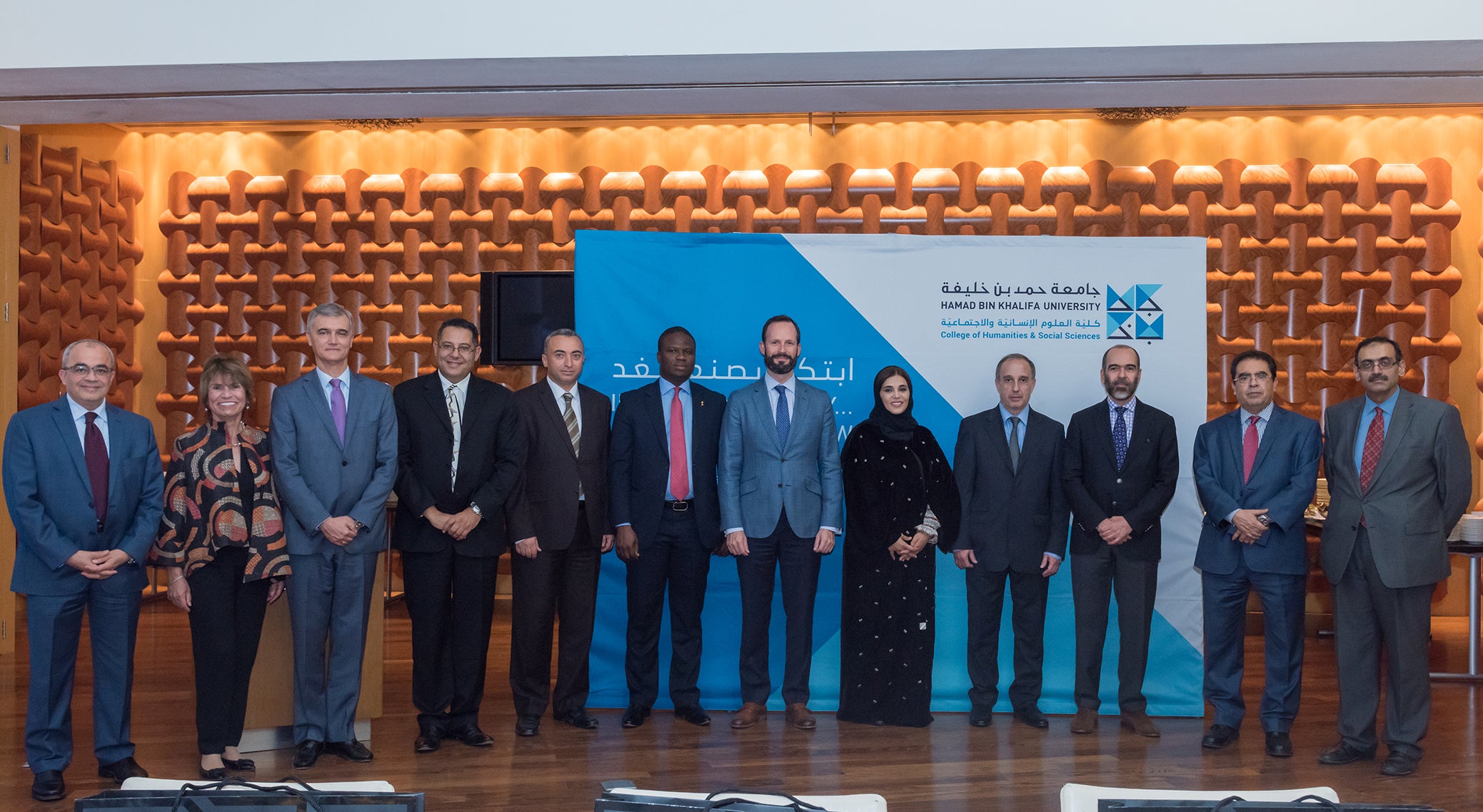 معهد دراسات الترجمة التابع لجامعة حمد بن خليفة يستضيف شخصيات أجنبية بارزة ضمن فعالية "الأسبوع الدبلوماسي"