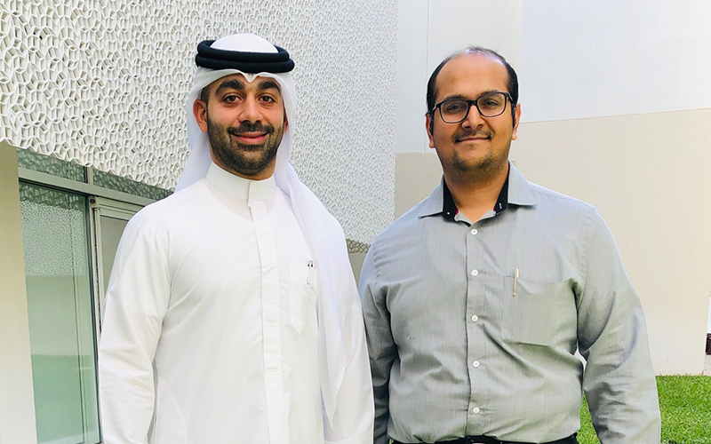 dr.-tarek-al-ansari-and-dr.-rajesh