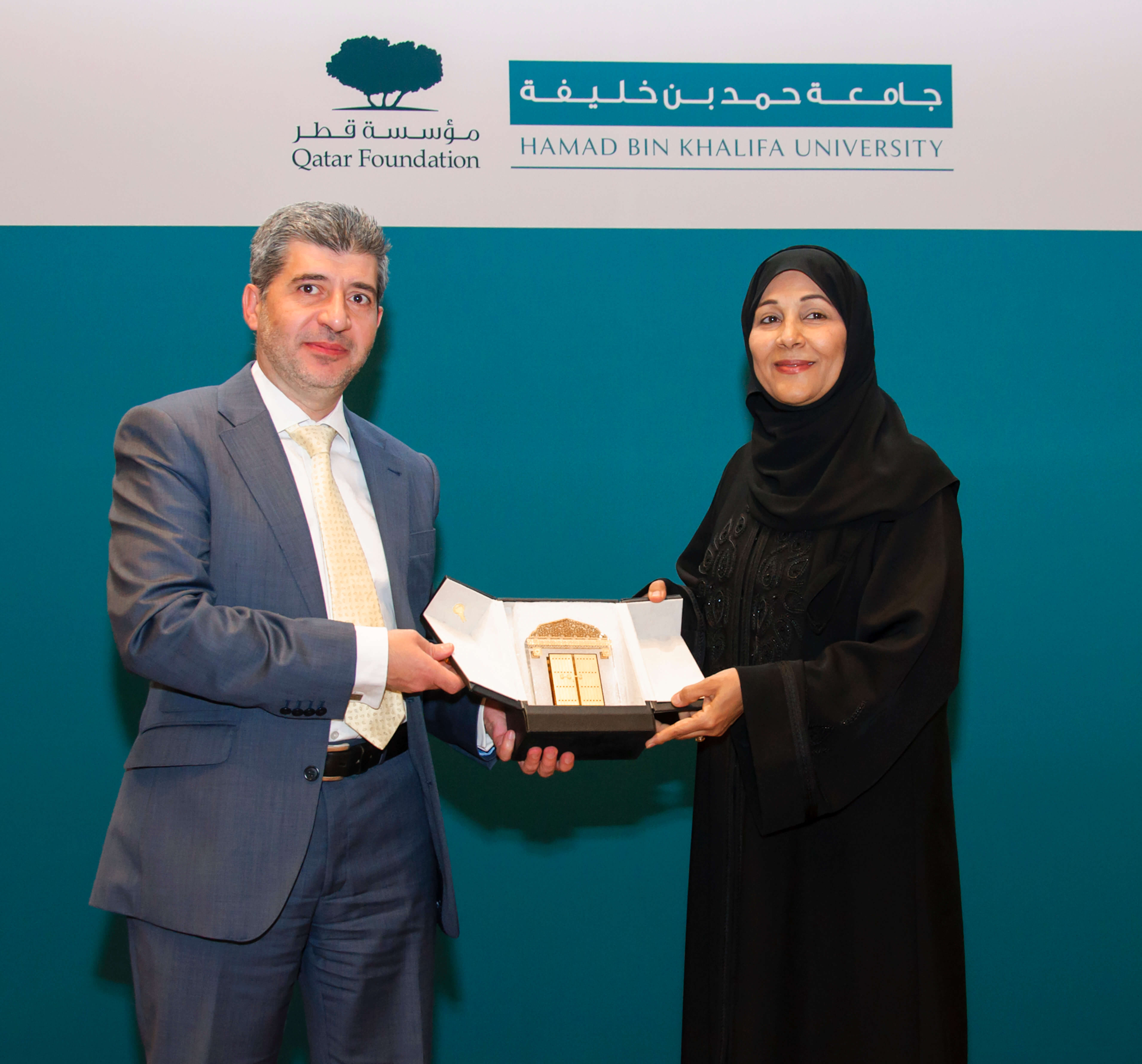 Hamad Bin Khalifa University Honors Dr. Aisha Al Mannai for Her Contributions to Qatari Society