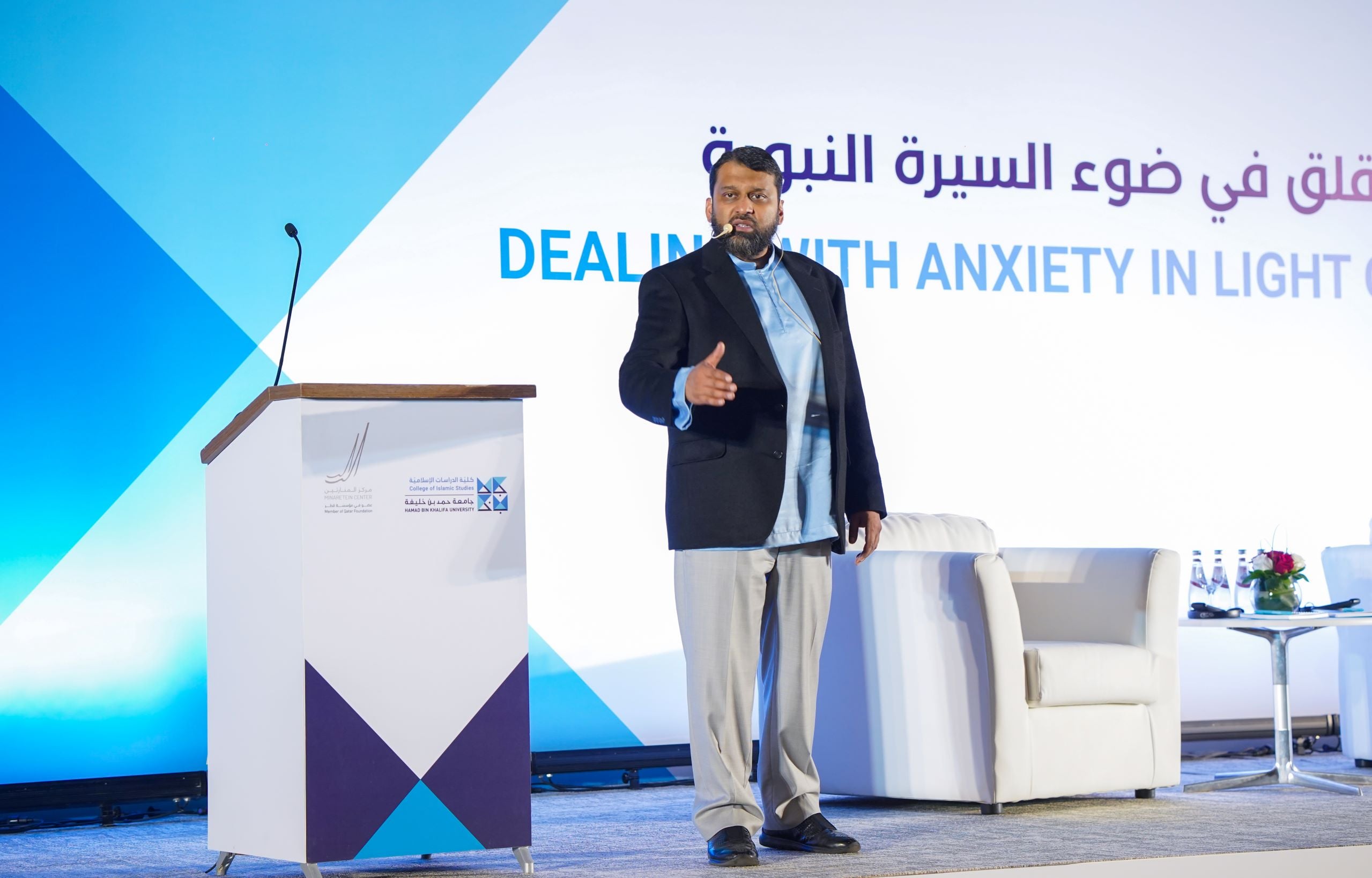 كلية الدراسات الإسلامية بجامعة حمد بن خليفة تستضيف الداعية الإسلامي المرموق الدكتور ياسر قاضي