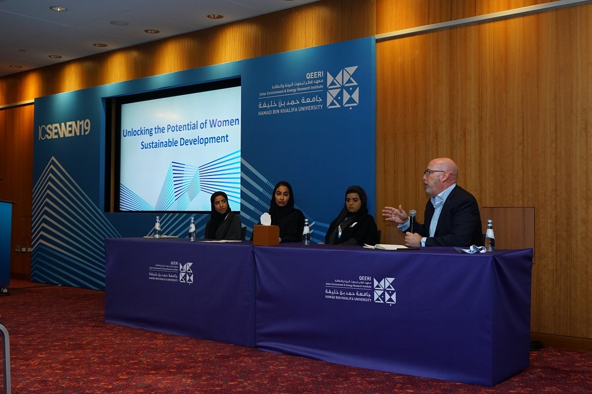 معهد قطر لبحوث البيئة والطاقة بجامعة حمد بن خليفة يستهل مؤتمره العالمي في مركز قطر الوطني للمؤتمرات