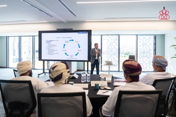 HBKU and Royal Academy of Management Deliver Module for 20 Omani Government Directors General