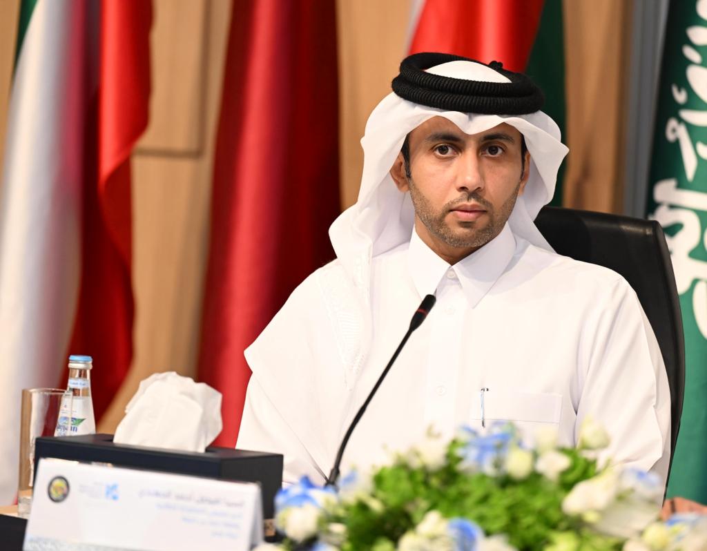 Faisal Al Mohannadi, Tournament Manager, speaking at a press conference