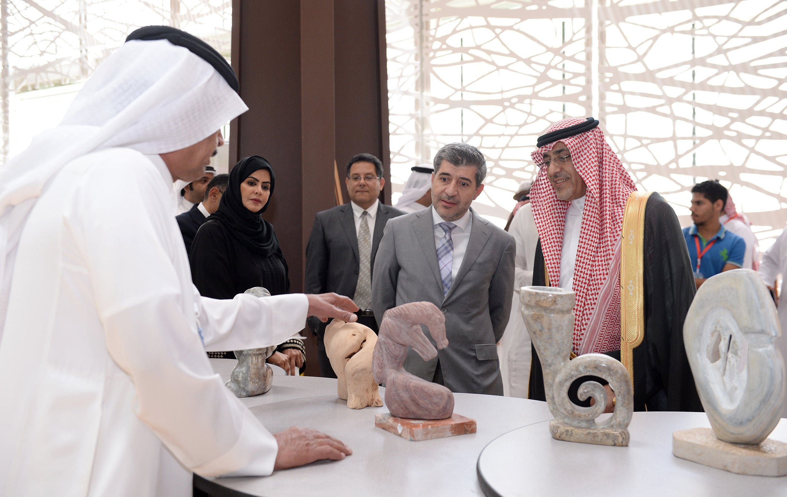 جامعة حمد بن خليفه تحتفل باليوم الثقافي السعودي