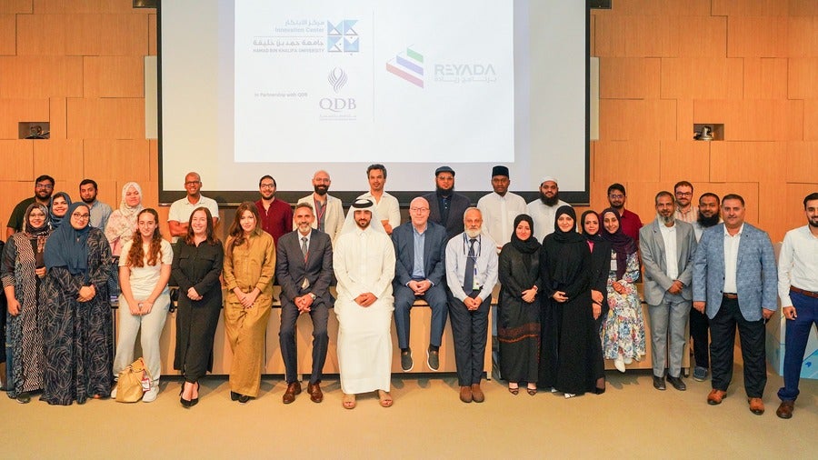 مركز الابتكار بجامعة حمد بن خليفة يكرّم المشاركين في الدورة الثالثة من برنامج ريادة الأعمال المبتكرة
