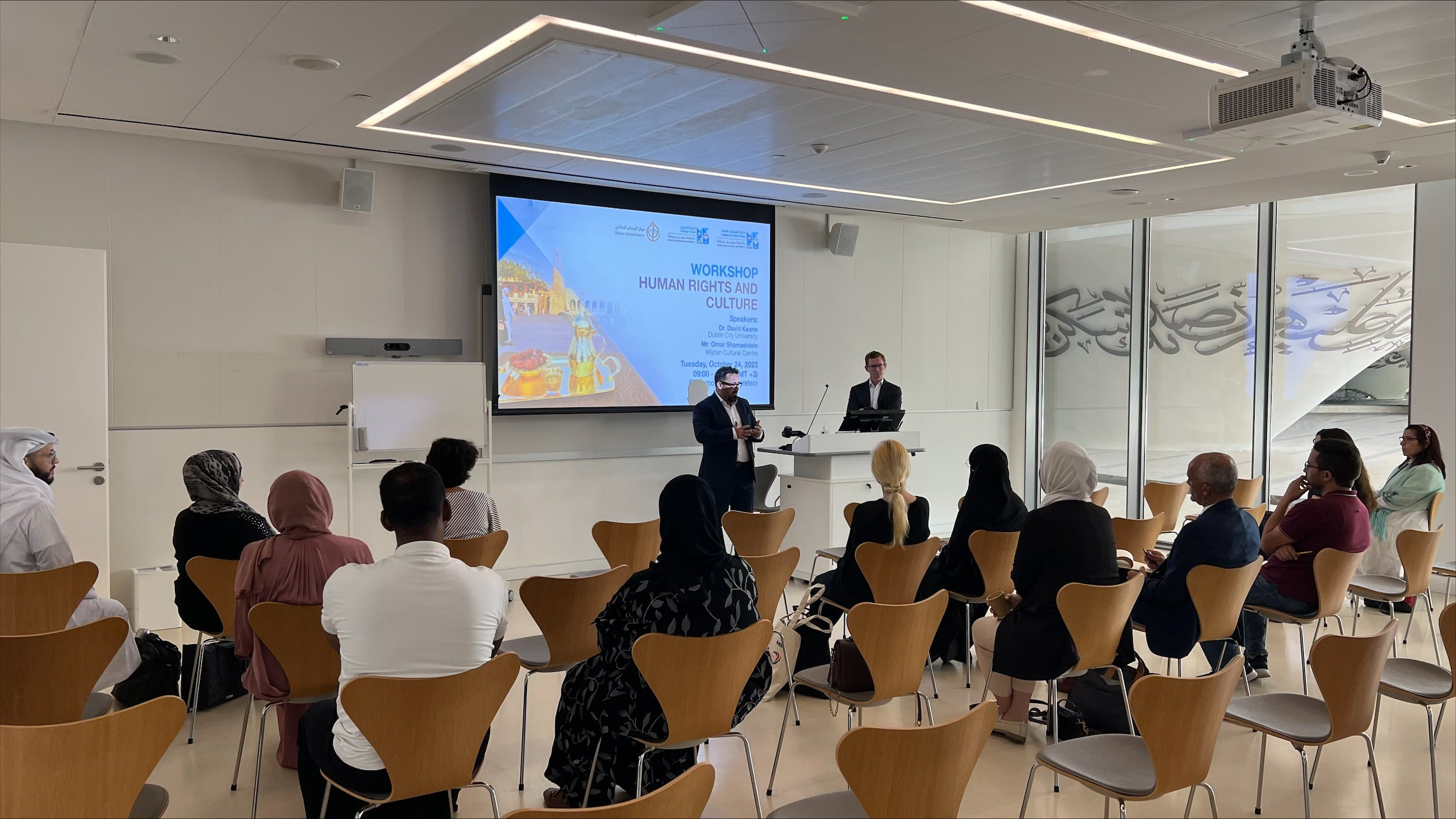 College of Law, CPP, and Wijdan Cultural Center Co-Host Human Rights and Culture Workshop