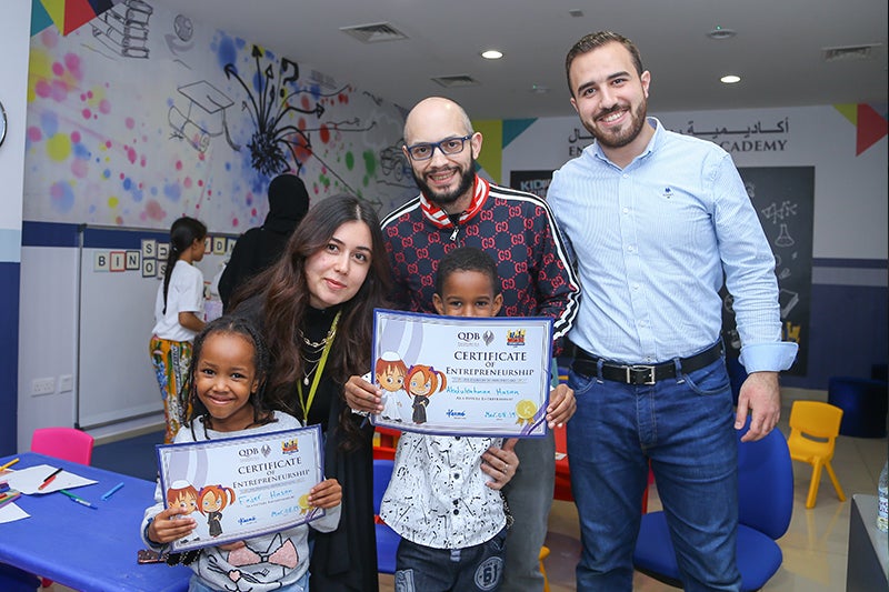 HBKU Faculty and Students Inspire Next Generation of Entrepreneurs at KidzMondo Doha 