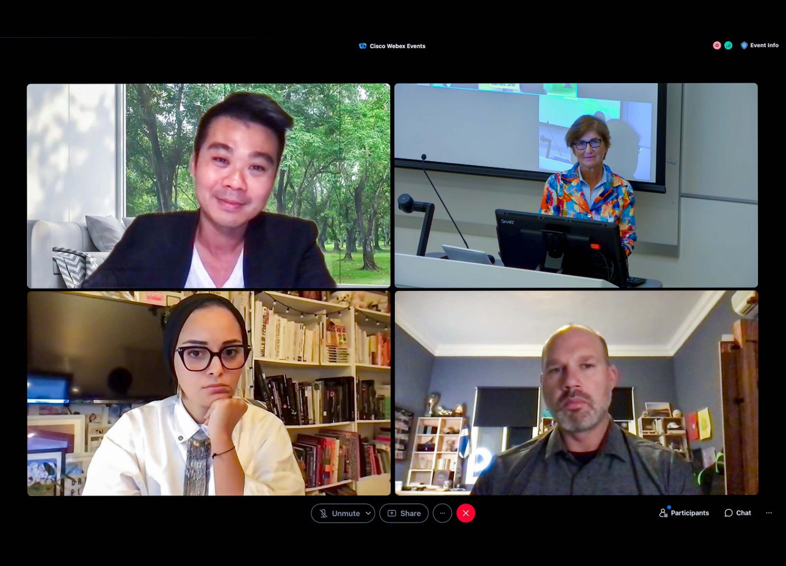 Three Education City experts deliberate over the connection between AI, art, and the law