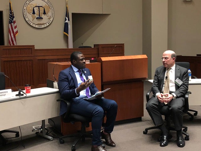 HBKU’s College of Law Professor Interviews ExxonMobil General Counsel