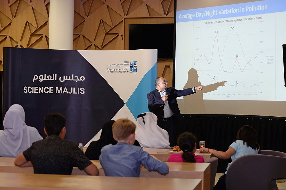 Qatar Environment and Energy Research Institute Hosts Science Majlis 