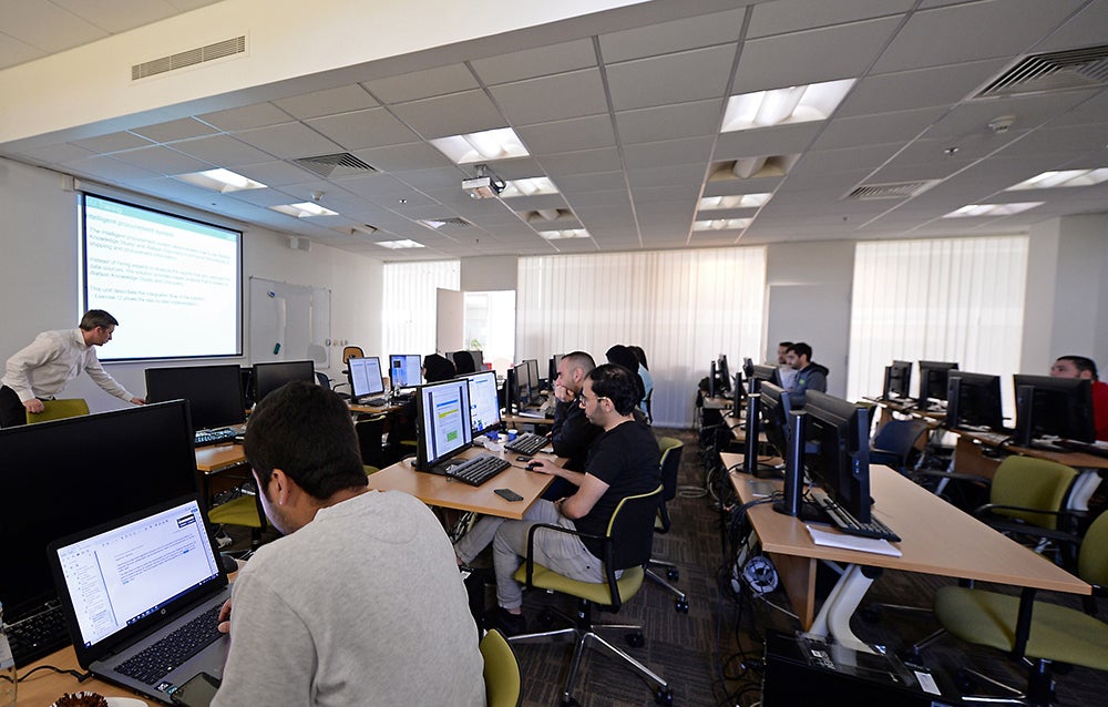 The IBM Skills Academy is a joint initiative between IBM and the College of Science and Engineering, part of Hamad Bin Khalifa University.