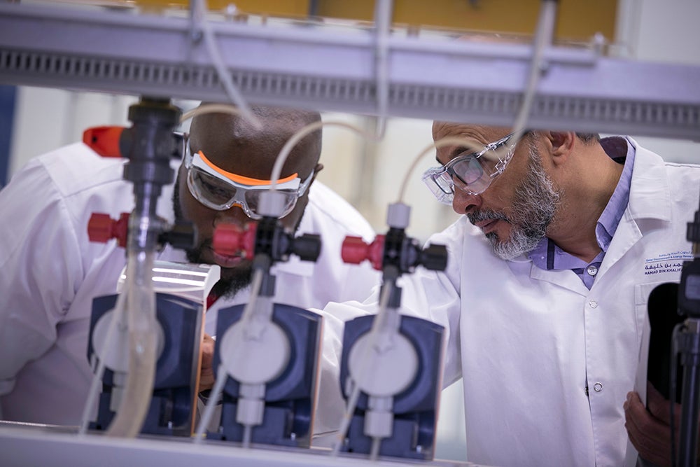 معهد قطر لبحوث البيئة والطاقة يحّسن مراحل معالجة المياه 