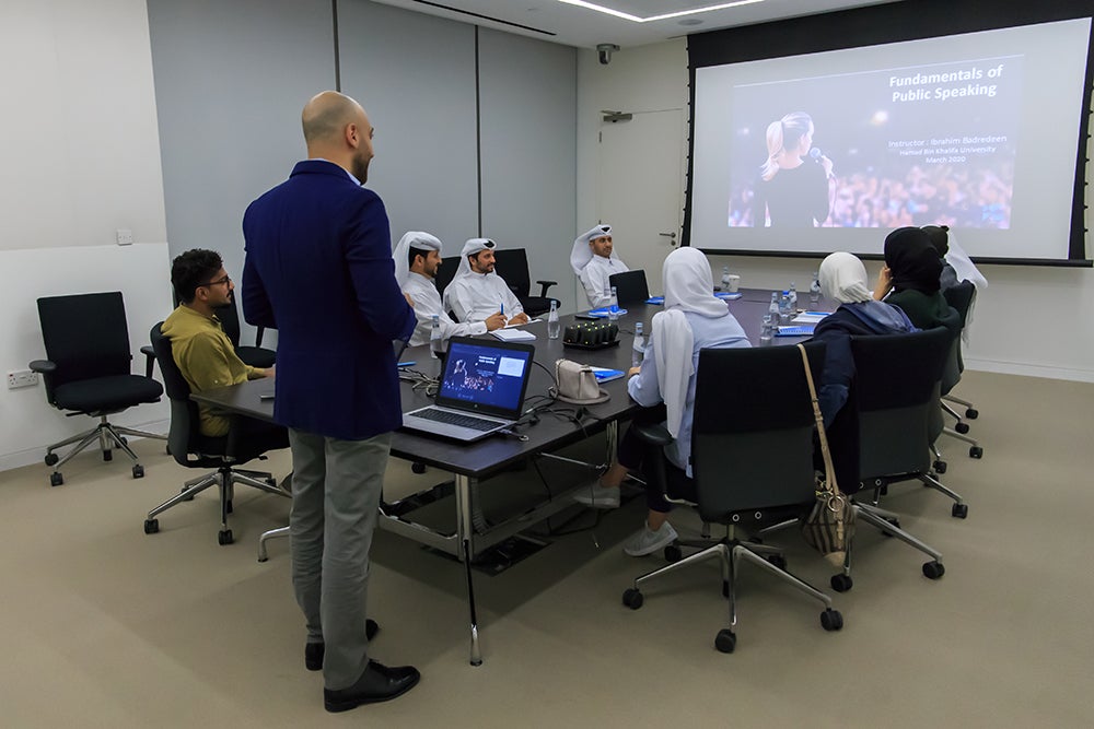 Hamad Bin Khalifa University Organizes Mind Mapping Class