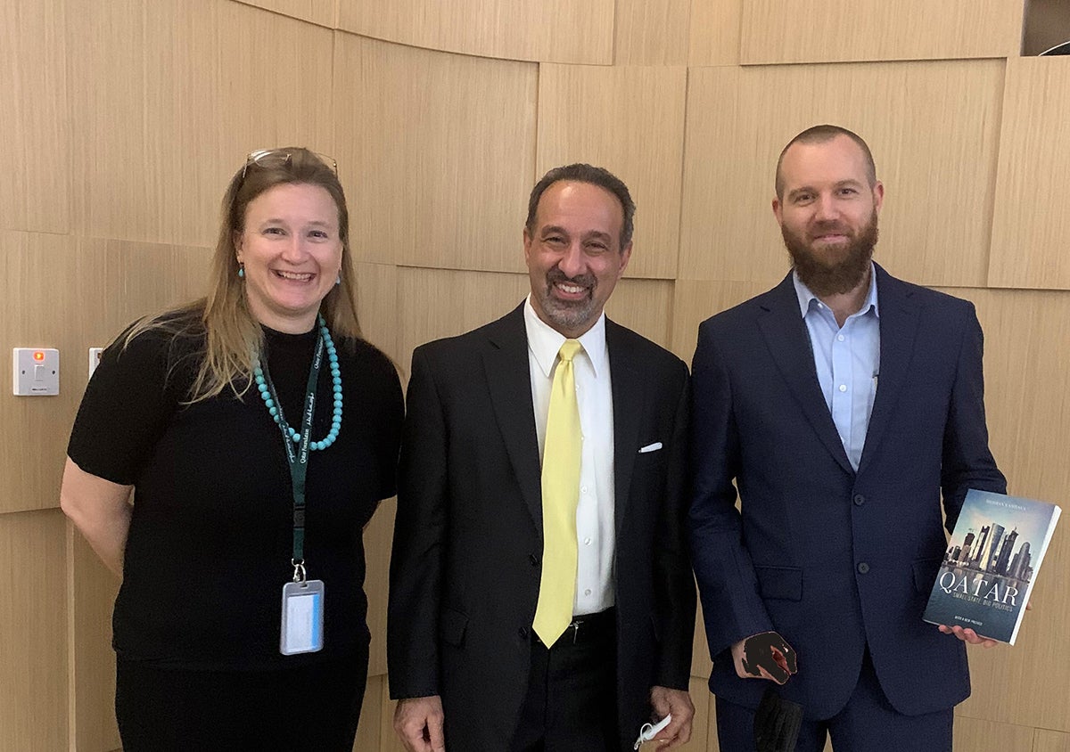 Master of Public Policy Students Hear From ‘Small State, Big Politics’ Author