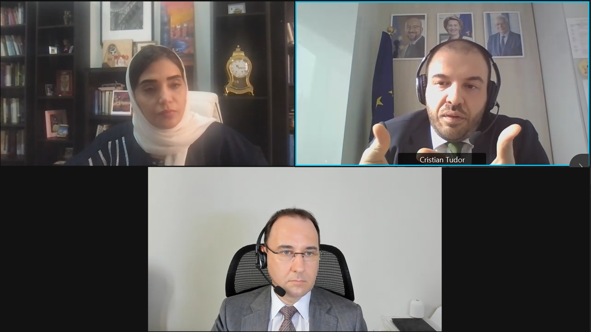 سفير الاتحاد الأوروبي يسلط الضوء على الحاجة لإشراك الشباب خلال محاضرة ألقاها  في كلية العلوم الإنسانية والاجتماعية بجامعة حمد بن خليفة