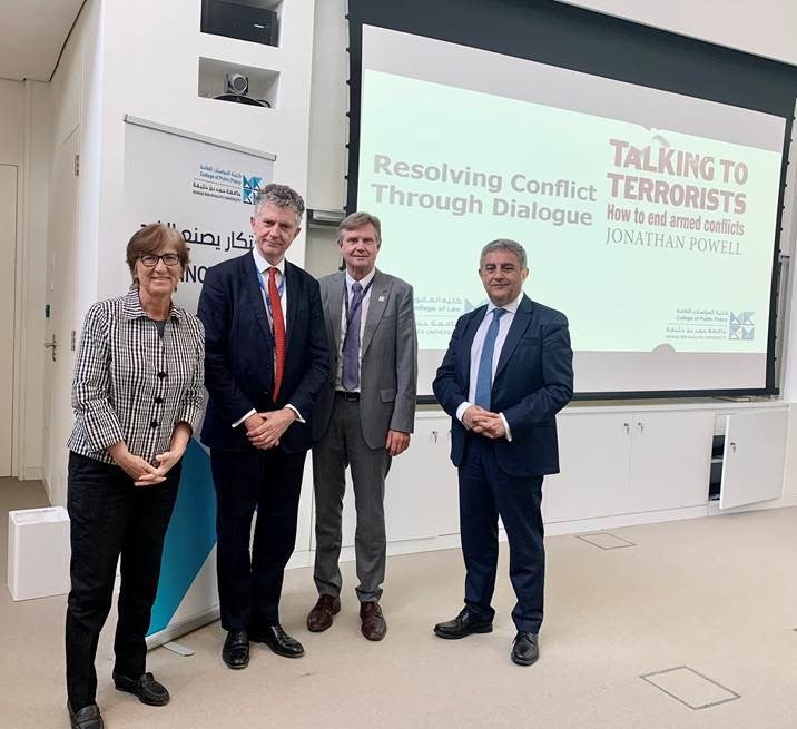 Jonathan Powell Presents Talk on Negotiating with Armed Groups