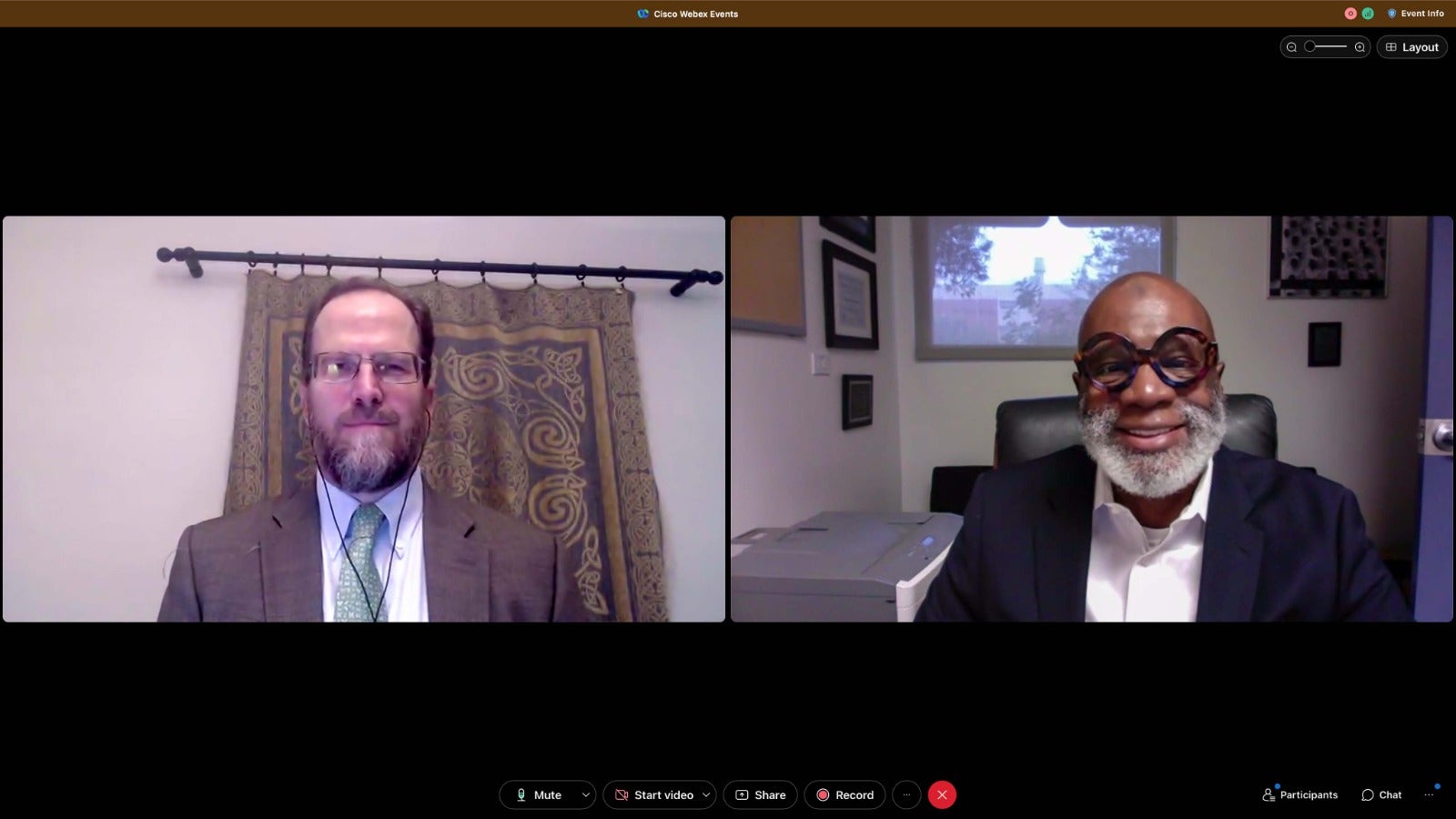 The College of Islamic Studies’ webinar featuring Dr. Joseph Lumbard and Dr. Sherman Jackson