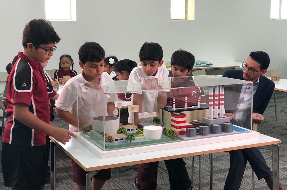 College of Science and Engineering Research Group Hosts ‘How the World Works’ Workshop Within the ‘Sustainability for Children’ Outreach Program at HBKU