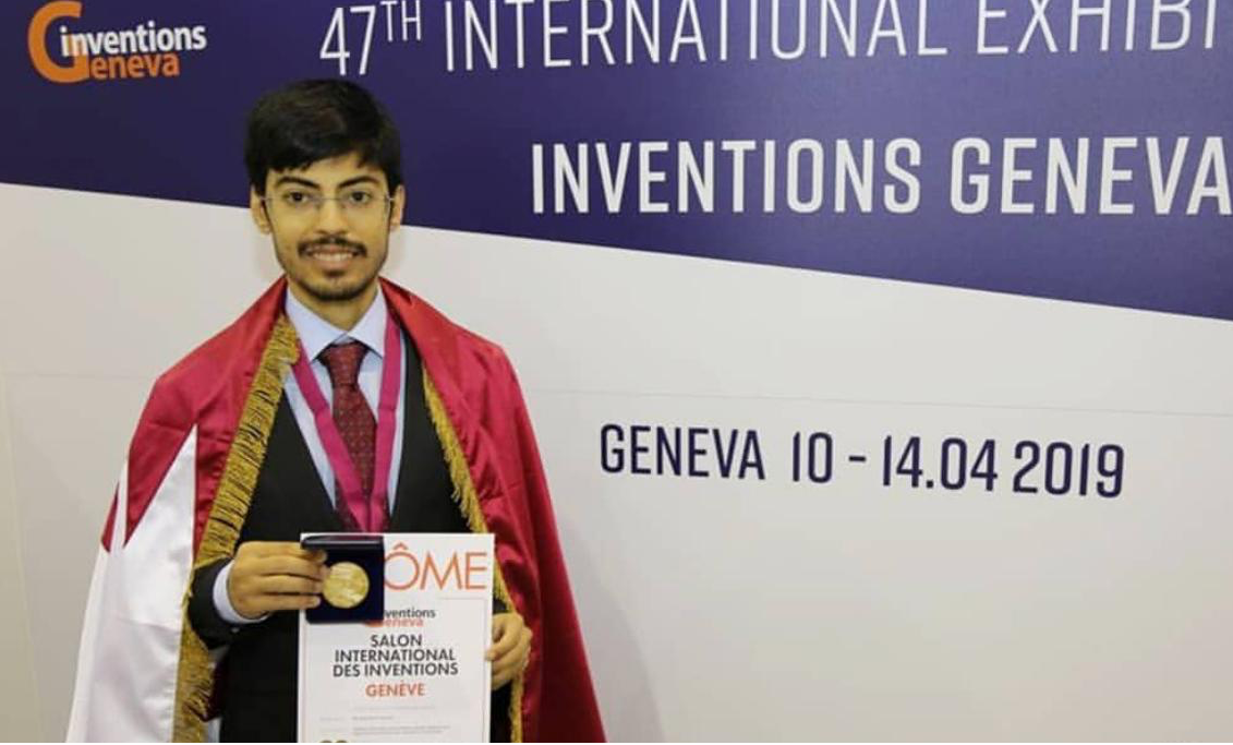 Student at HBKU’s College of Science and Engineering Awarded for Innovative Solutions in Geneva