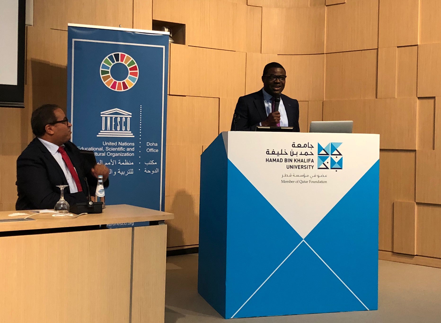 Dr. Damilola Olawuyi, Associate Professor at the College of Law at Hamad Bin Khalifa University, and Chair of the Association of Environmental Law Lecturers in Middle and North Africa.