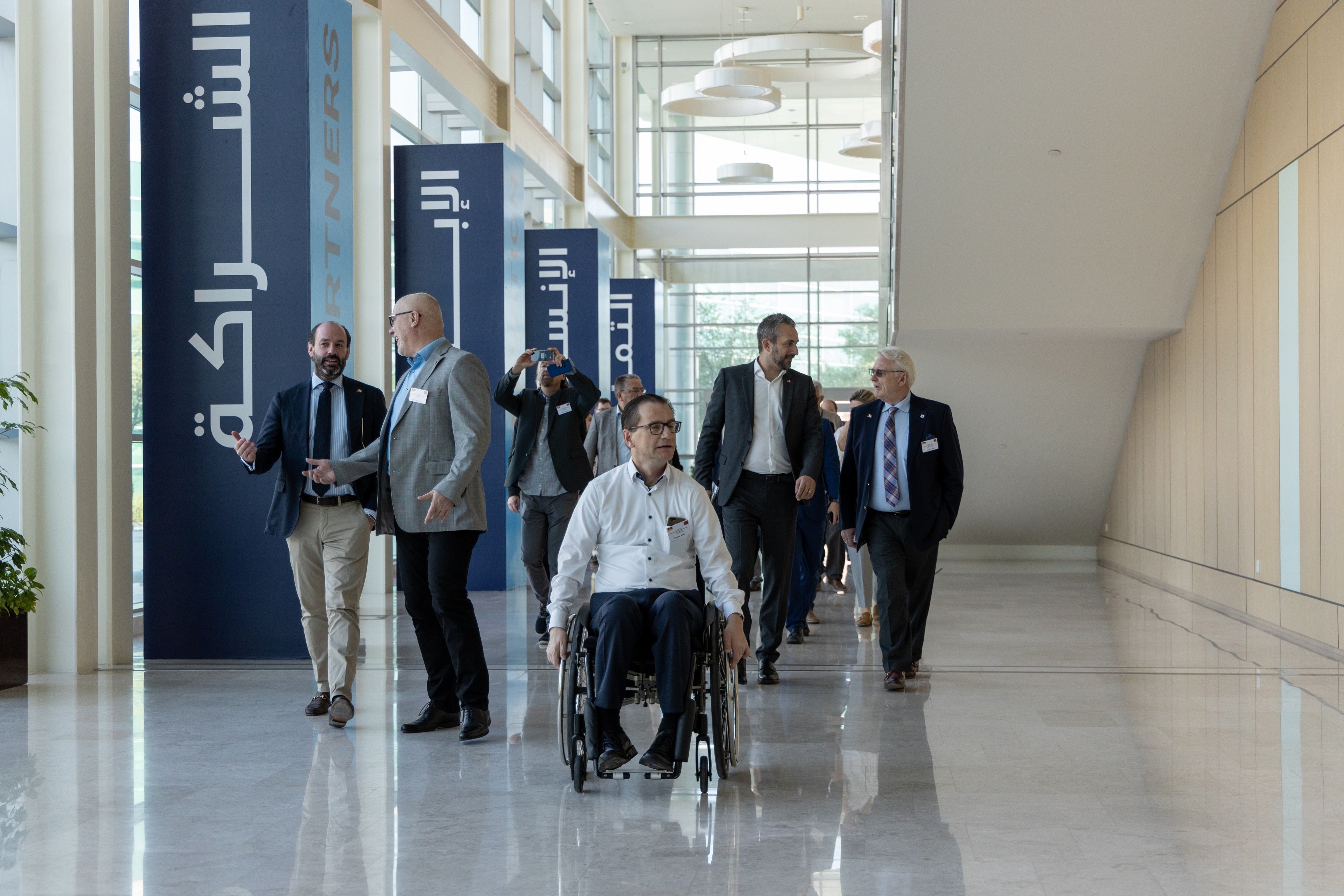 Prime Minister of Germany’s Federal State of Lower Saxony and Delegation Tour Qatar Foundation and Hamad Bin Khalifa University 