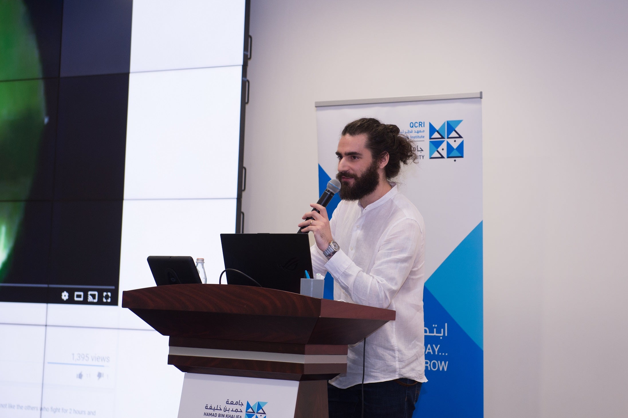 معهد قطر لبحوث الحوسبة بجامعة حمد بن خليفة والأمم المتحدة يتحدان لتسخير التقنيات الجديدة من أجل السلام