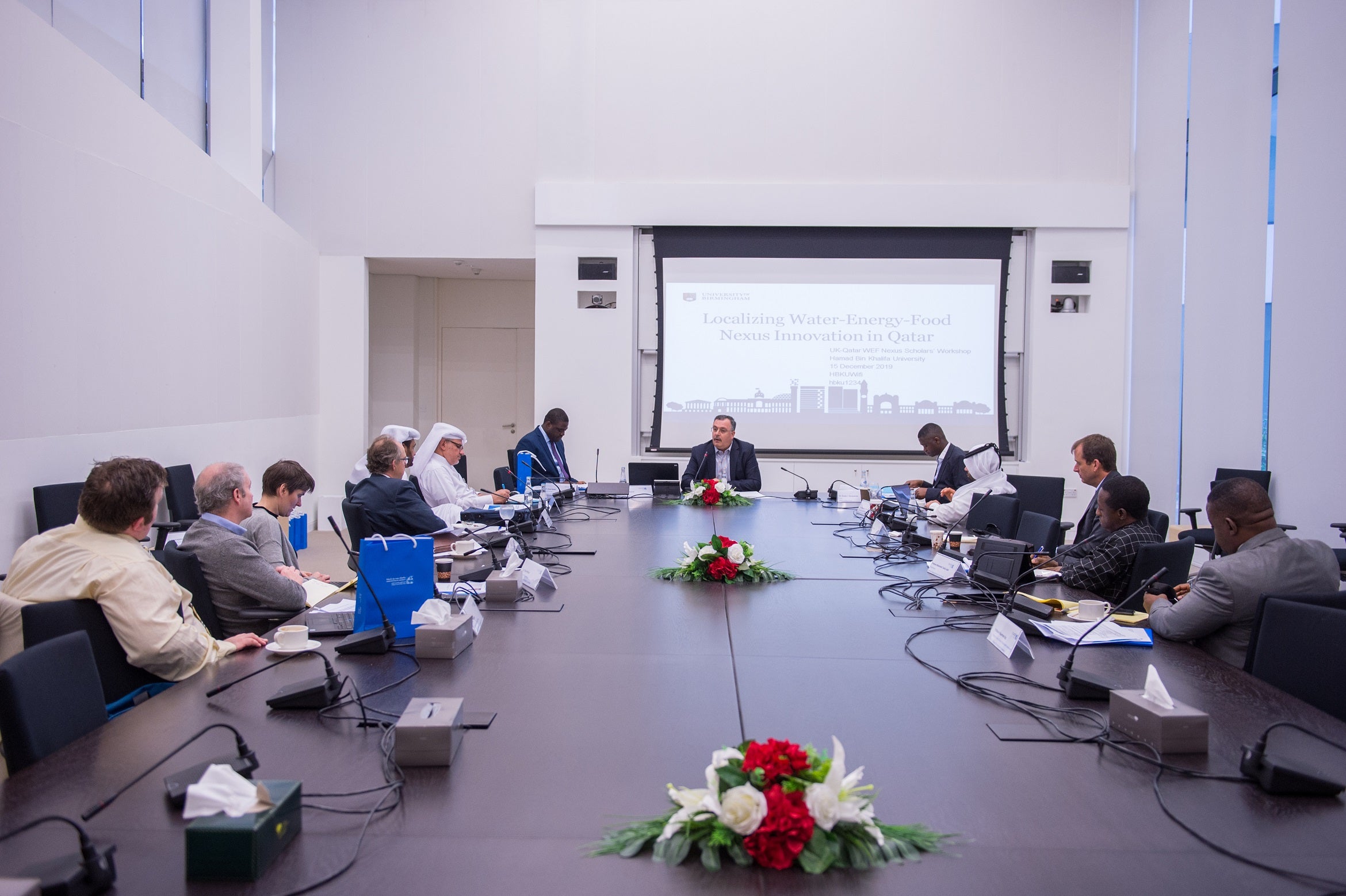 College of Law Workshop Explores Water-Energy-Food Nexus Innovation in Qatar