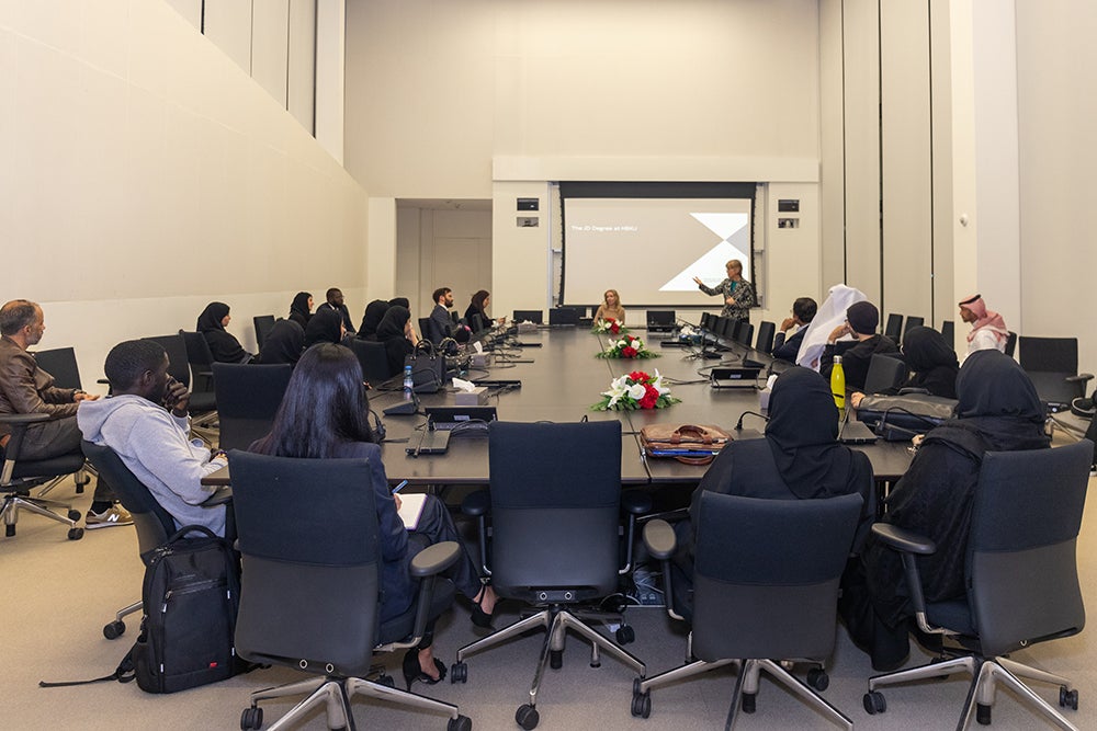 HBKU’s College of Law Conducts Admissions Campaign