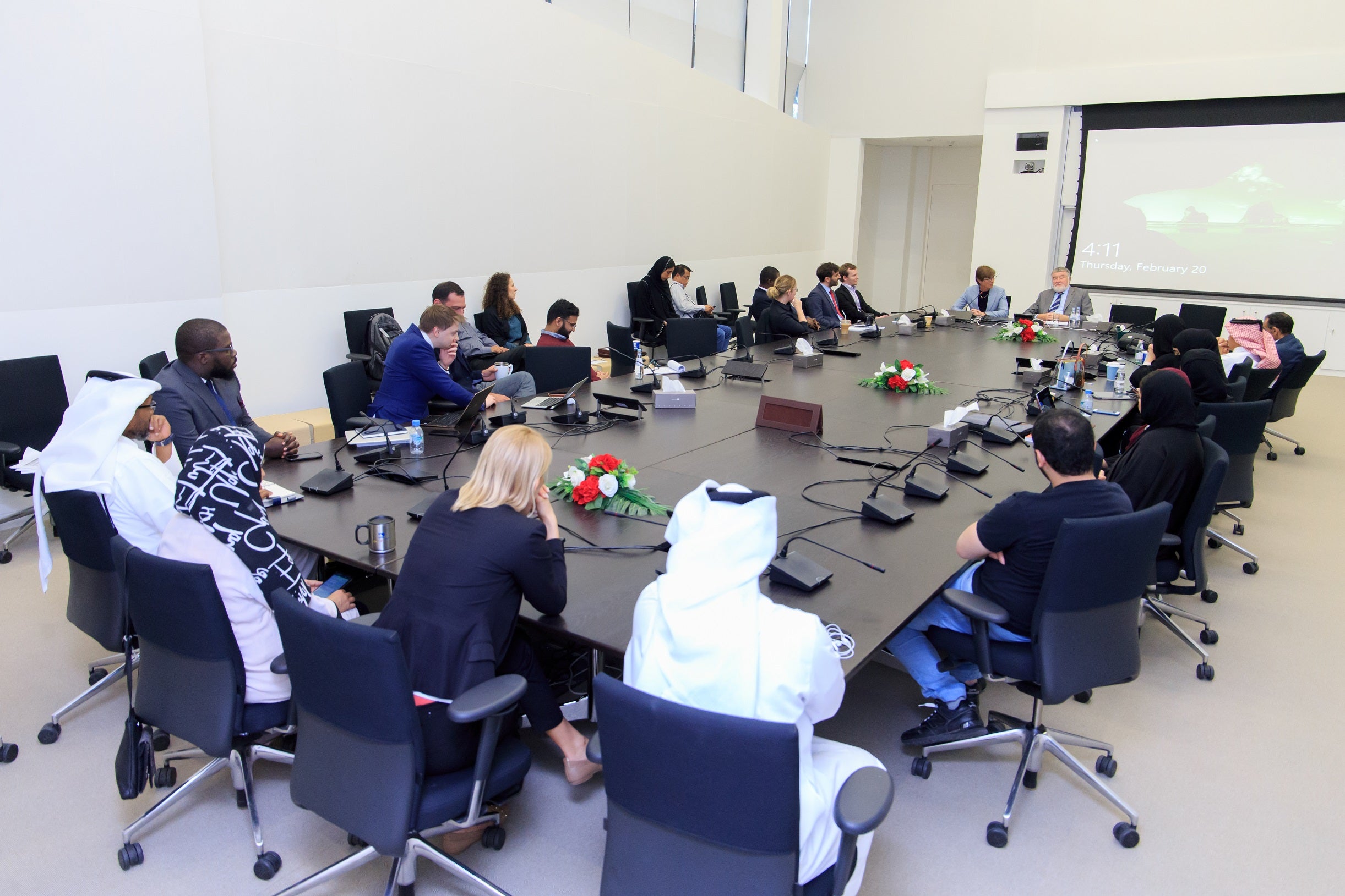 HBKU College of Law Hosts Qatar International Court Judge