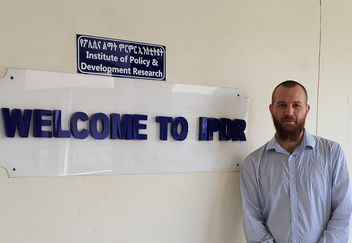 Doctoral Students at Ethiopia’s Hawassa University Develop Evaluation Expertise with CPP Professor