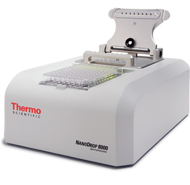 NanoDrop 8000 UV-Vis Spectrophotometer