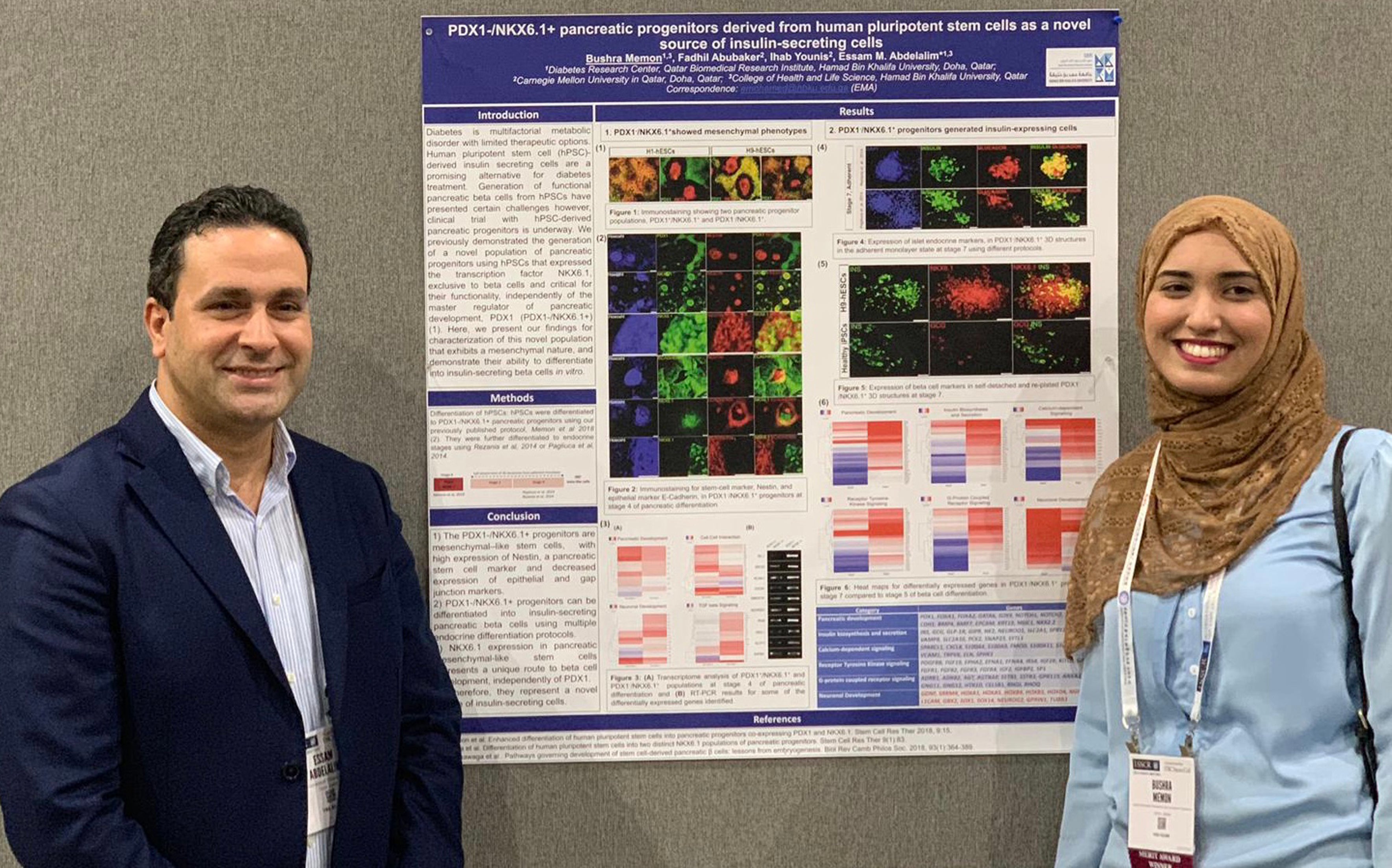 College of Health and Life Sciences Student Honored for Stem Cell Research 