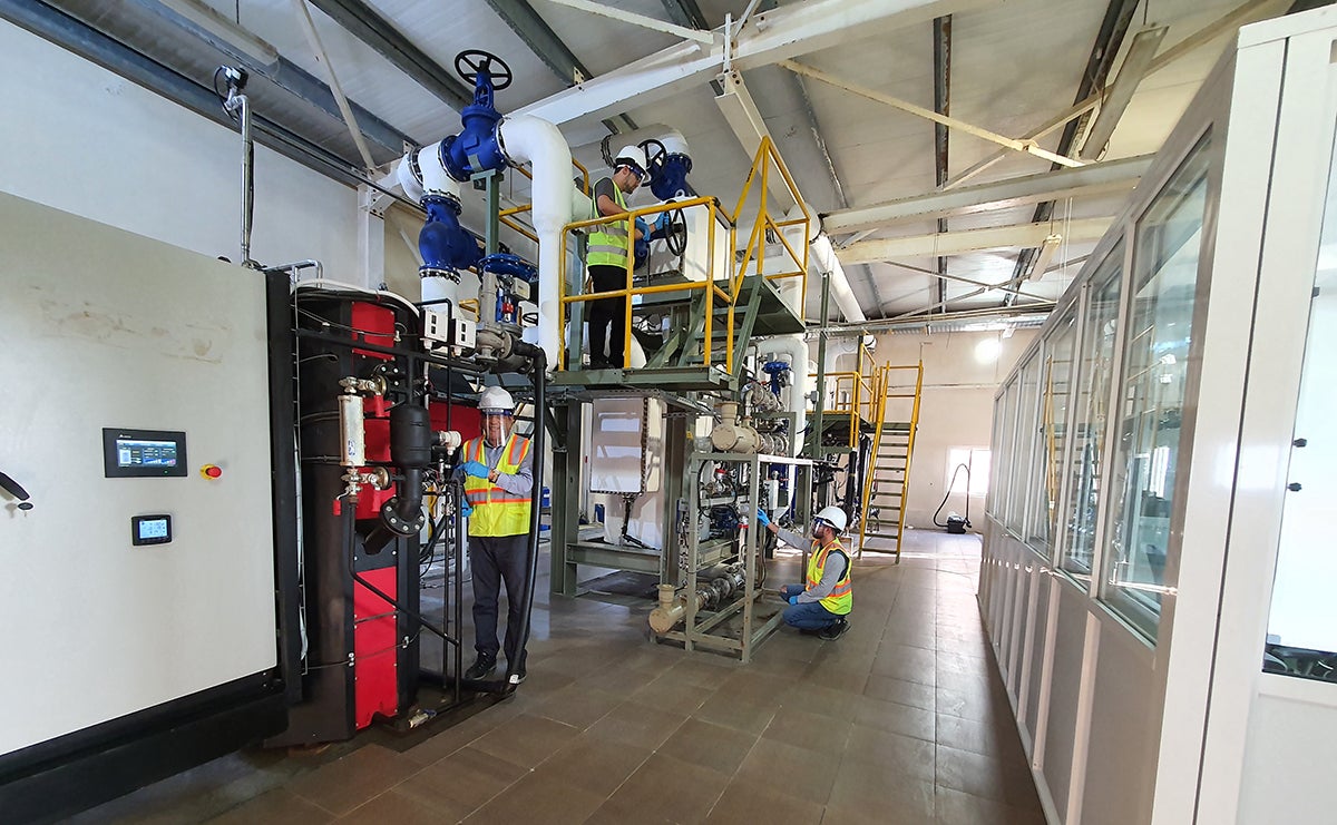 Qatar Environment and Energy Research Institute Develops and Installs MED Seawater Desalination Pilot Plant in Dukhan