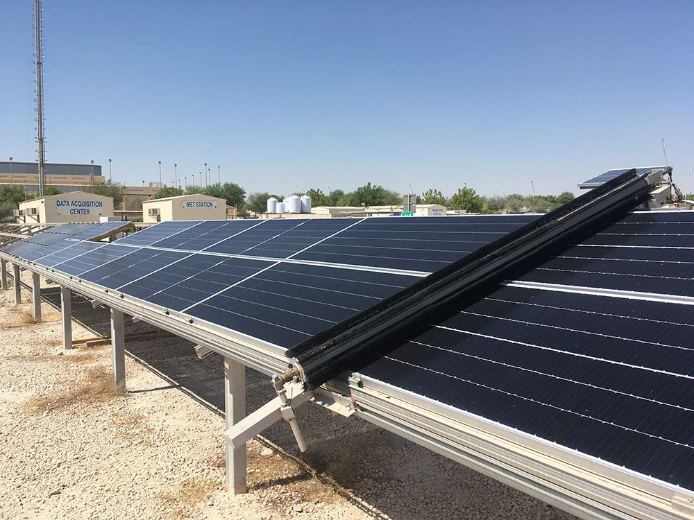 HBKU’s Qatar Environment and Energy Research Institute Project Studies Robotic Cleaning on Photovoltaic Modules