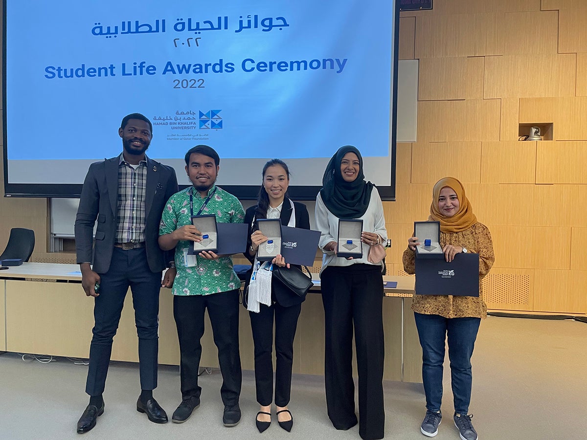 Awardees at the event