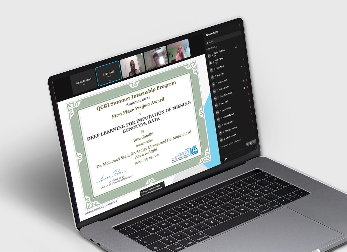 HBKU’s Qatar Computing Research Institute Provides Intensive Training During Summer Online Internship Program