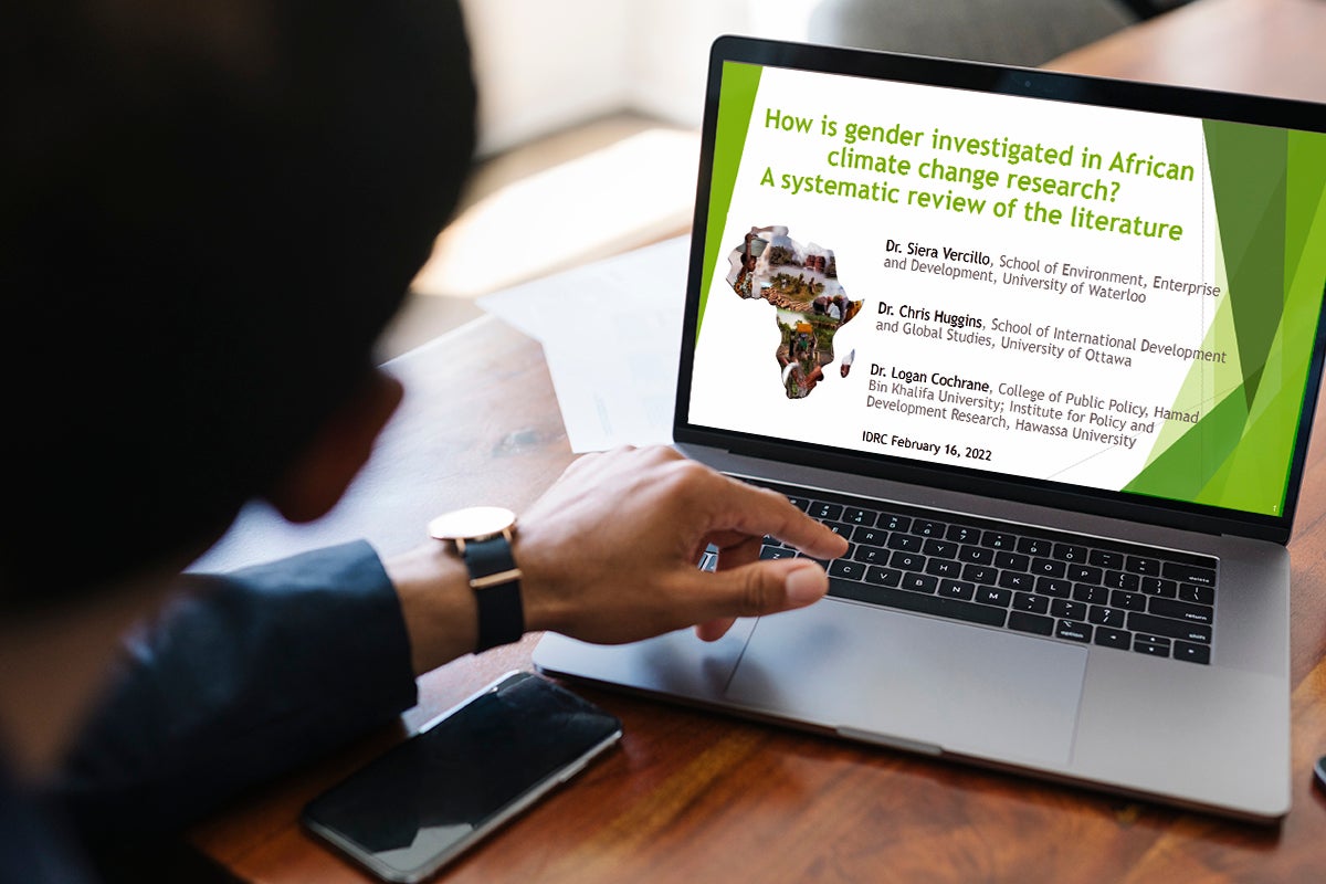 CPP Faculty Shares Views on African Climate Change Research