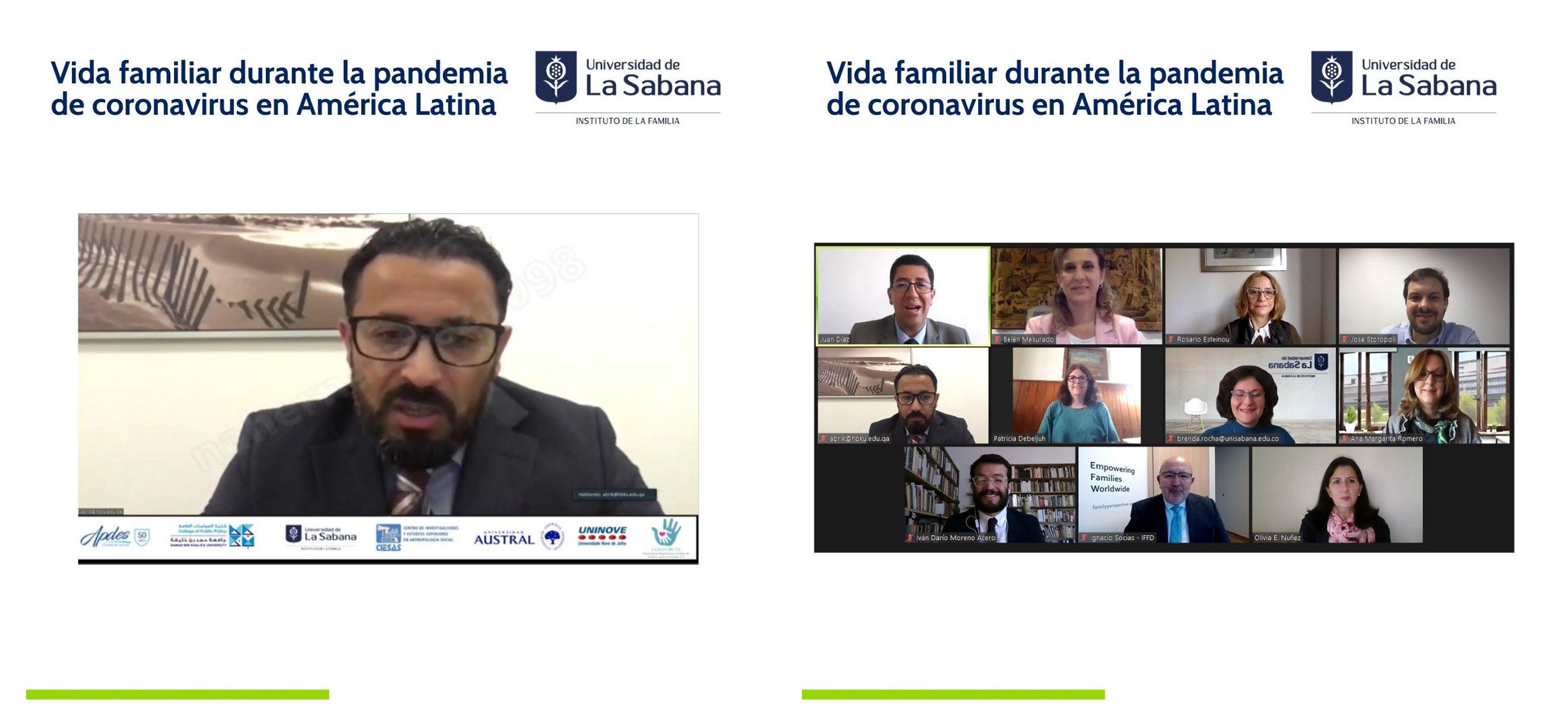 HBKU’s College of Public Policy Holds Webinar Series on COVID-19 Family Life Study HBKU’s College of Public Policy Holds Webinar Series on COVID-19 Family Life Study