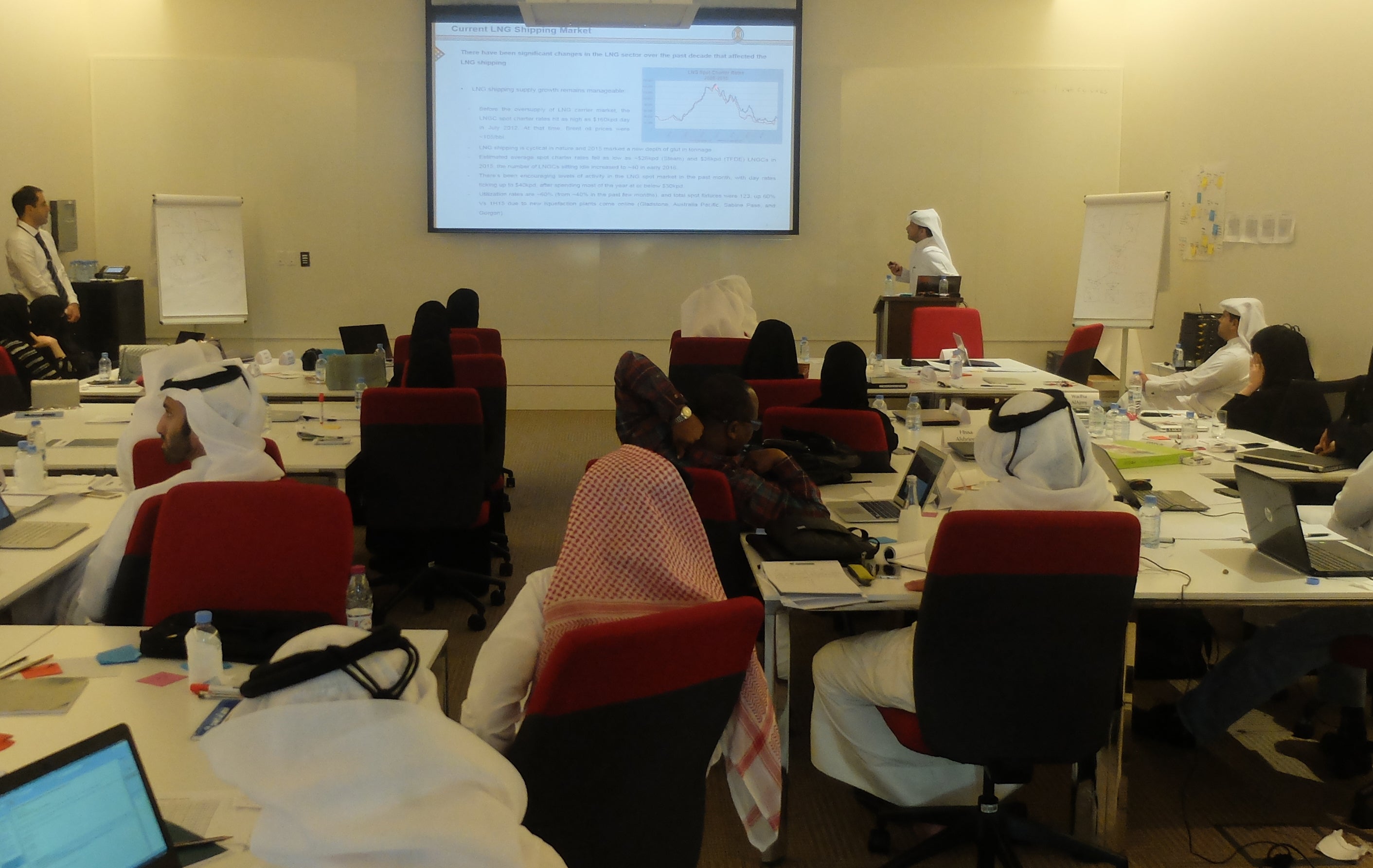 Nakilat Managing Director Shares Strategy Development Experience with HBKU Students