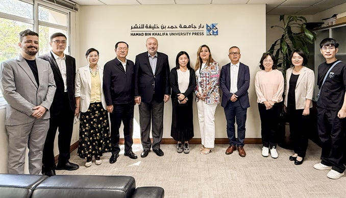 HBKU Press and Chinese Delegation Discuss Ways to Expand Cross-Cultural Reach